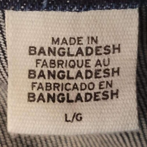 Levis Womens Denim Trucker Boxy Jean Jacket Size Large Blue Cotton Boxy - Picture 6 of 9